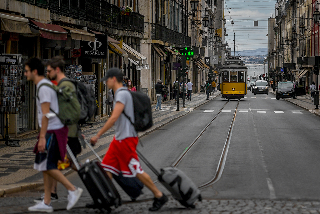 Lissabon gehört zu den betroffenen Gebieten (Archivbild: Patricia De Melo Moreiera/AFP)