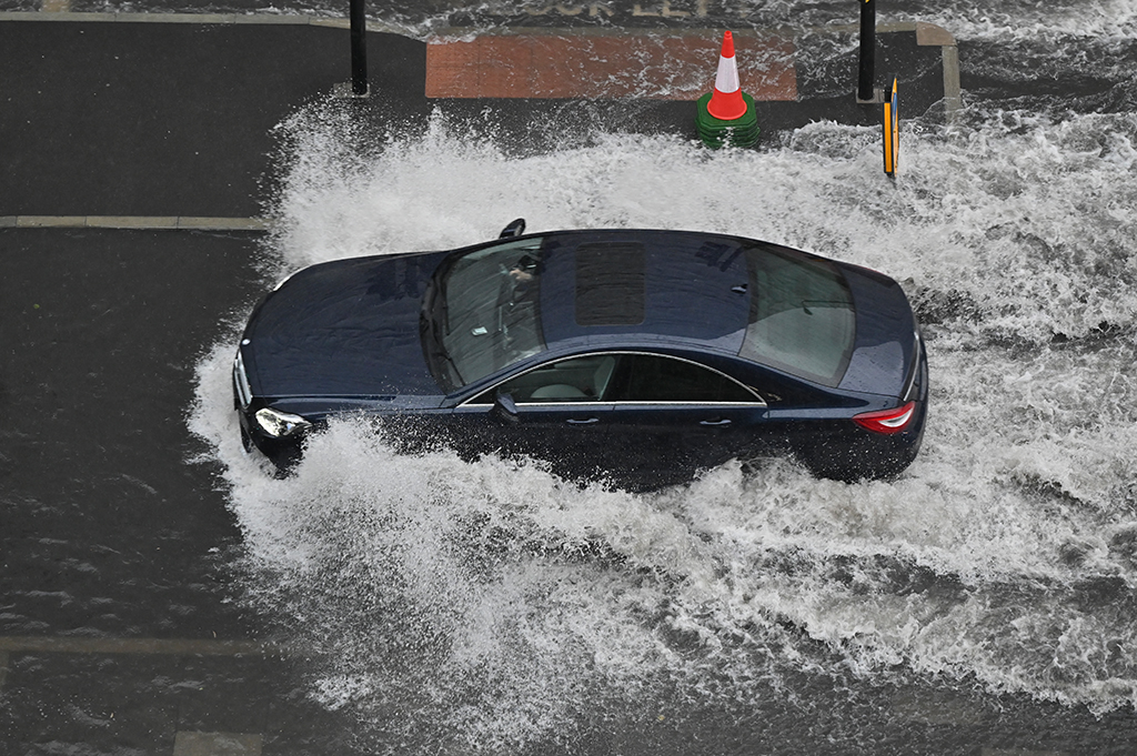 Überschwemmungen in London