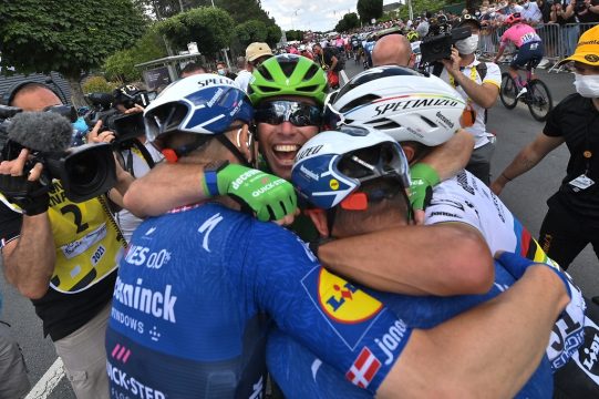 Deceuninck-QuickStep pilotiert Mark Cavendish zum dritten Sieg (Bild: David Stockman/Belga)