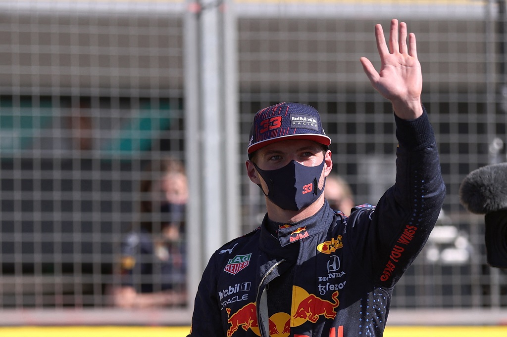Max Verstappen hat das Sprintrennen in Silverstone für sich entschieden (Bild: Lars Baron/AFP)