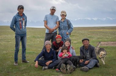 Melanie Simons hat mit einer Nomadenfamilie in Kirgisistan gelebt (Bild; privat)