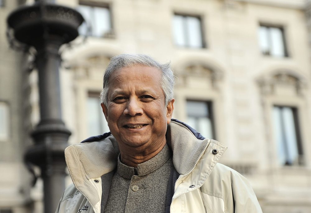 Muhammad Yunus hat den Begriff "Social Business" geprägt (Bild: Daniel Dal Zennaro/EPA)