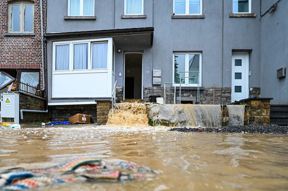 Hochwasser in Namur