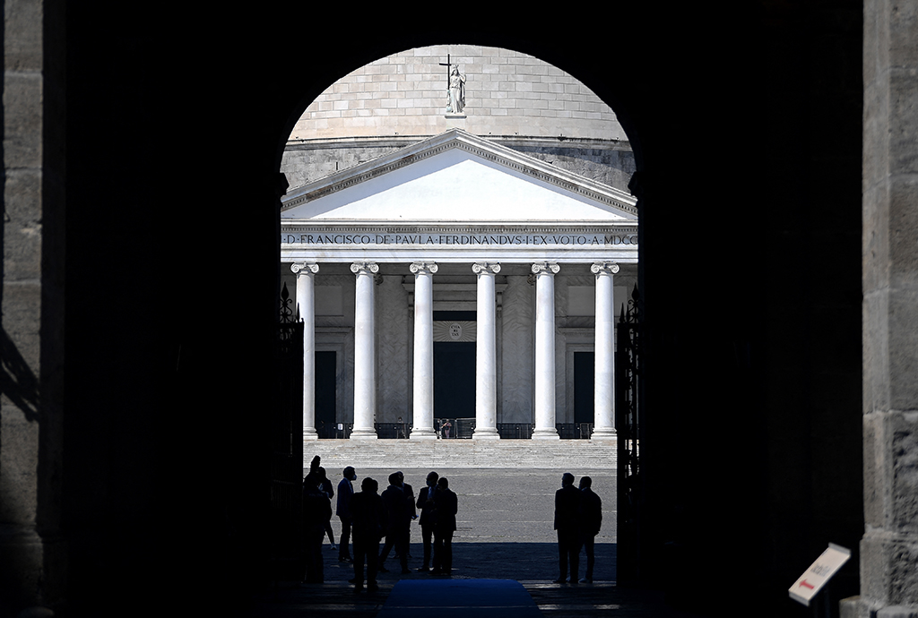 G20-Fachminister beraten im Palazzo Reale in Neapel (Bild: Filippo Monteforte/AFP)