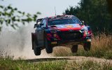 Thierry Neuville/Martijn Wydaeghe beim Shakedown der Rallye Estland