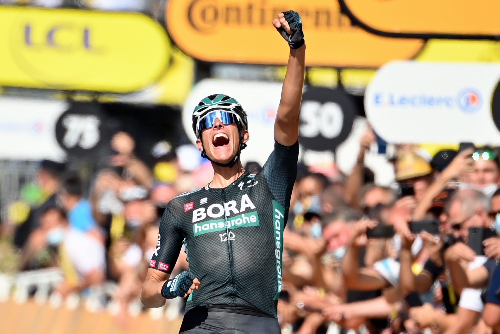 Nils Politt gewinnt die zwölfte Etappe der Tour de France (Bild: David Stockman/Belga)