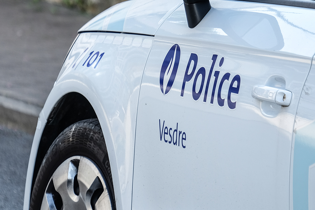 Polizeiwagen der Polizei-Zone Vesdre (Bild: Bruno Fahy/Belga)