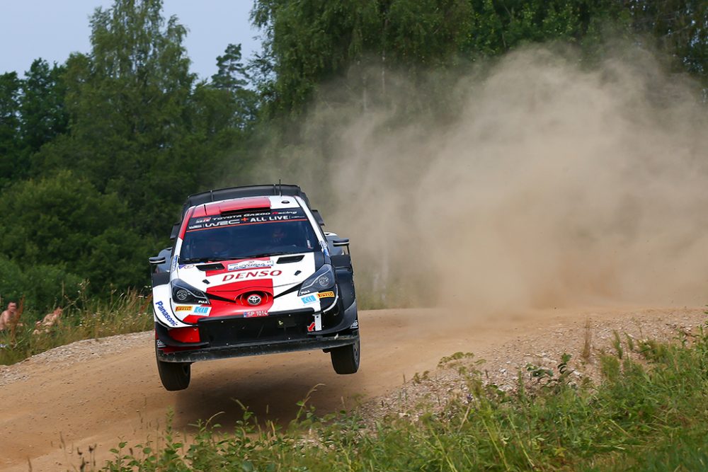 Kalle Rovanperä/Jonne Halttunen bei der Rallye Estland