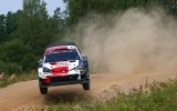 Kalle Rovanperä/Jonne Halttunen bei der Rallye Estland