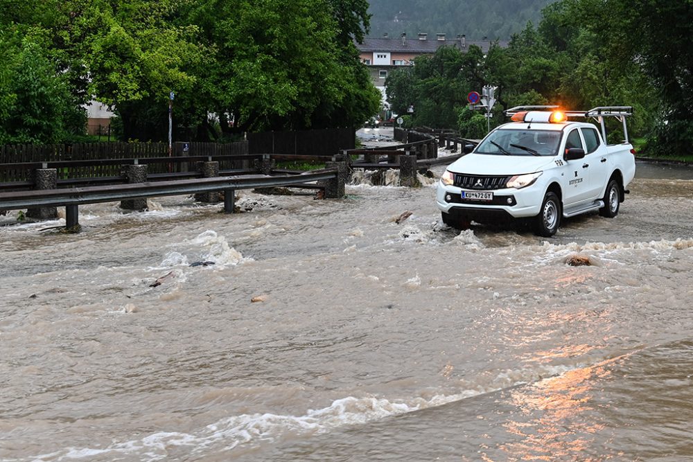 Kufstein am Sonntagmorgen (Bild: Daniel Liebl/AFP)