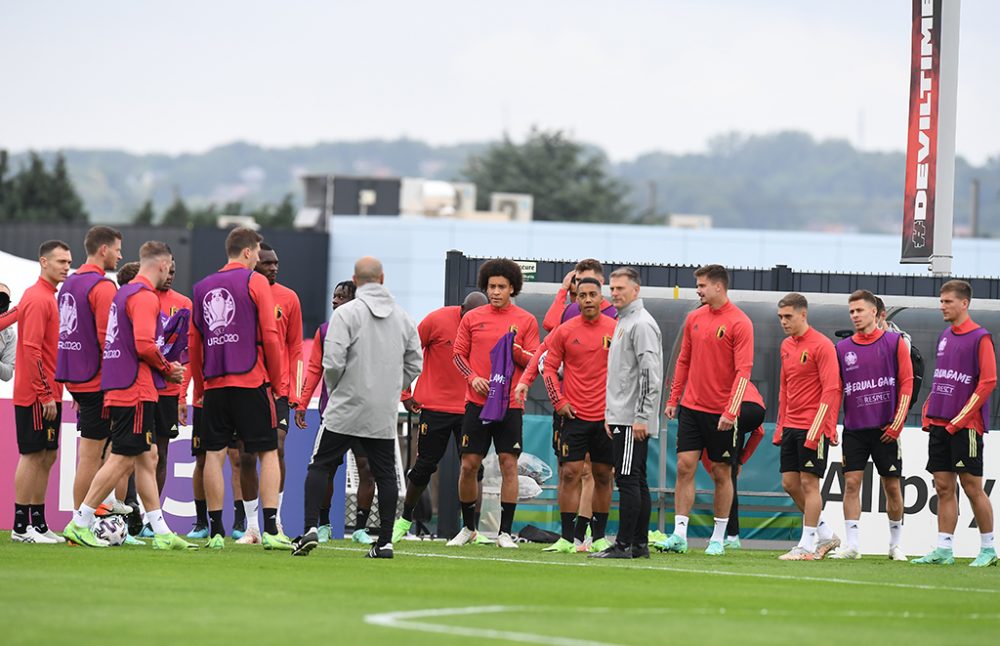 Training der Roten Teufel am 1. Juli in Tubize (Bild: John Thys/Belga)