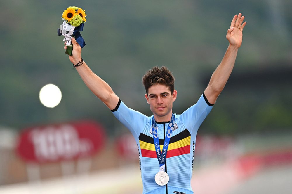 Wout van Aert holte Silber auf dem Rennrad (Bild: Jasper Jacobs/Belga)