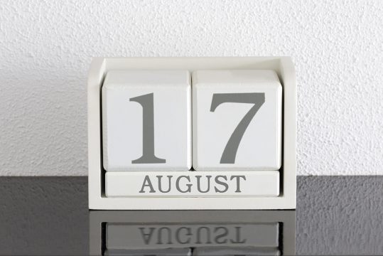 17. August (Illustrationsbild: Bildagentur PantherMedia/michaklootwijk (YAYMicro))