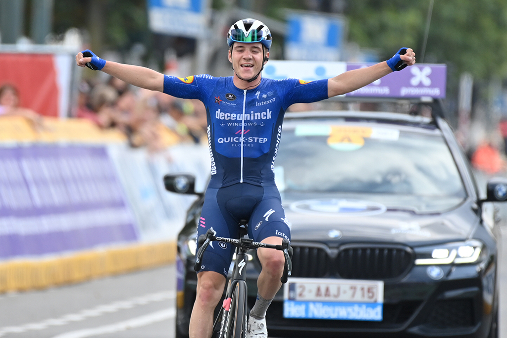 Remco Evenepoel gewinnt "Brussels Cycling Classic" (Bild: David Stockan/Belga)