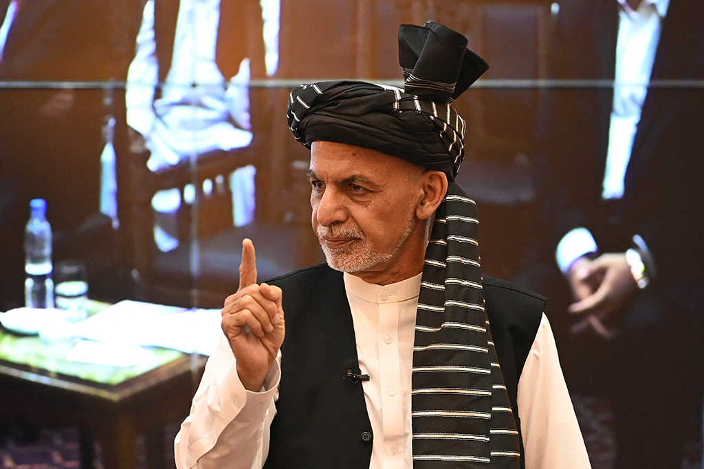 Der afghanische Präsident Ashraf Ghani (Bild: Sajjad Hussain/AFP)