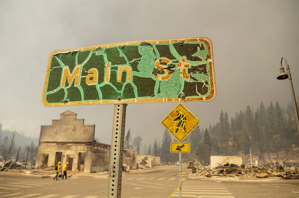 Kalifornien: Feuer zerstört historische Ortschaft Greenville (Bild: Josh Edelson/AFP)