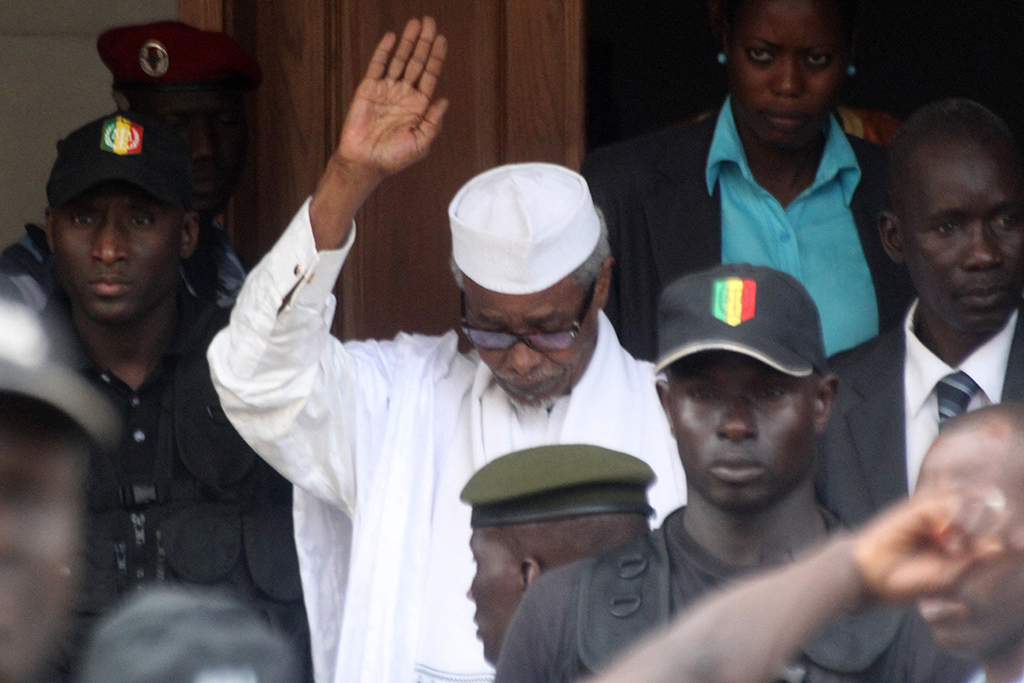 Hissène Habré (Archivbild: AFP)