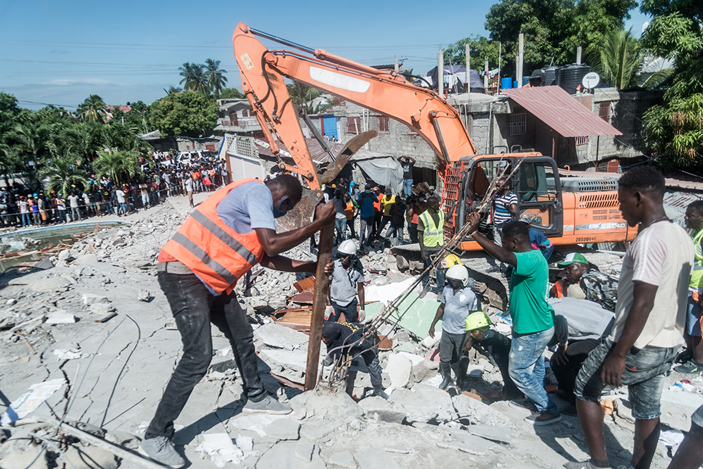 Erdbeben auf Haiti (Bild: Reginald Louissaint Jr/AFP)