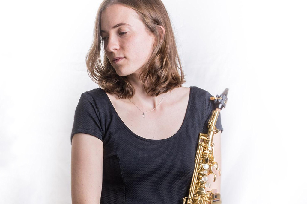 Saxofonistin Johanna Gronsfeld (Bild: Daniel Gronsfeld)