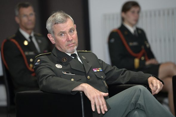 Generalleutnant Marc Thys, stellvertretender Generalstabchef der Streitkräfte (Bild: Yorick Jansens/Belga)