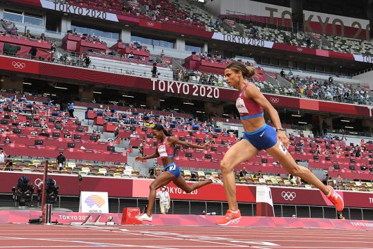 Sydney McLaughlin (Bild: Jewel Samad/AFP)