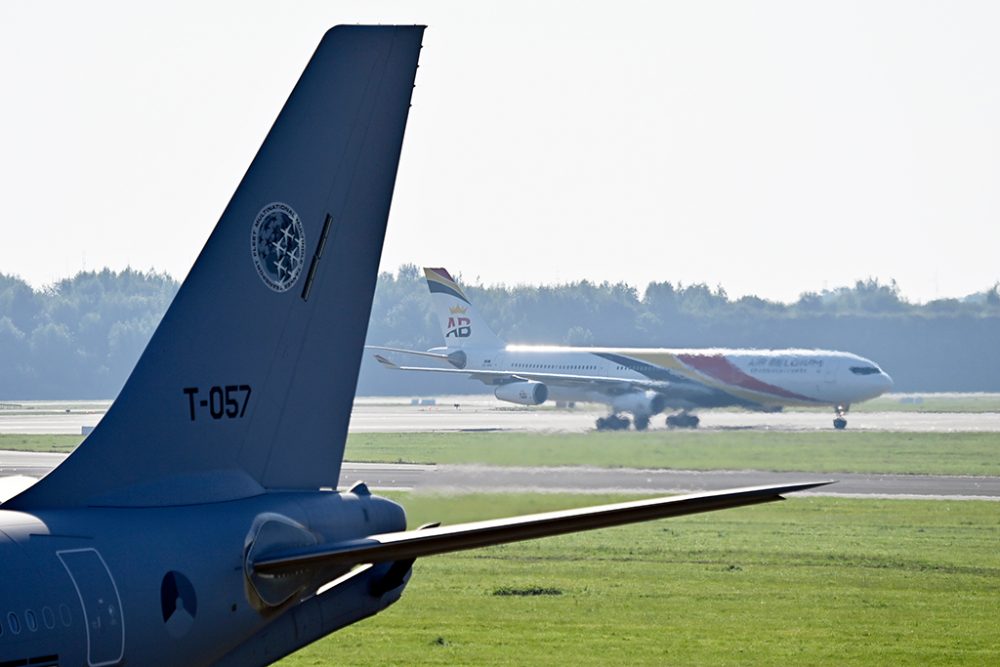 Evakuierungsflug landet in Melsbroek