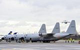 Militärflugzeuge am Flughafen von Melsbroek (Bild: Laurie Dieffembacq/Belga)