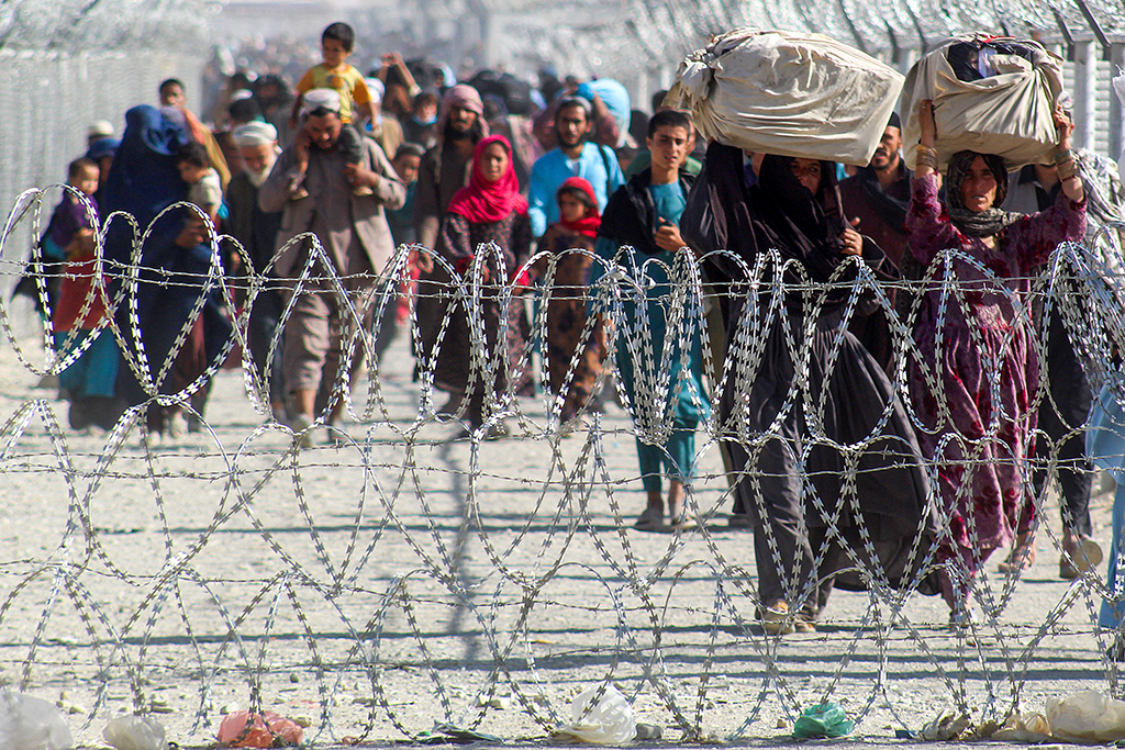 Afghanische Flüchtlinge in Pakistan (Bild: AFP)