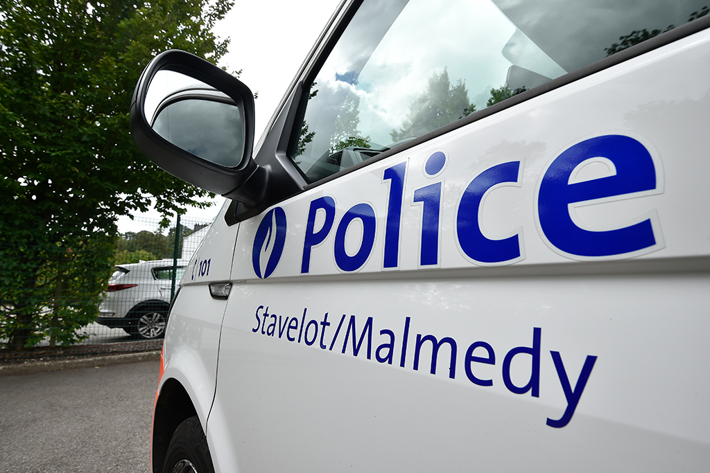 Polizeiauto Stavelot Malmedy (Illustrationsbild: John Thys/Belga)