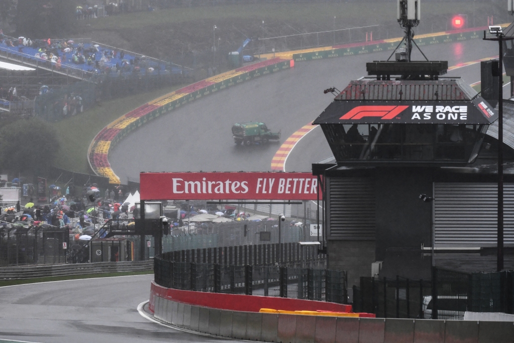 F1-Regenrennen von Spa (Bild: John Thys/AFP)