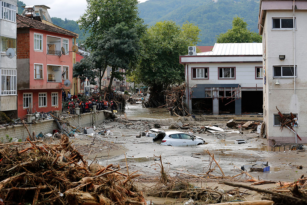 Überschwemmungen in der Türkei (Bild: AFP Photo/IHH)