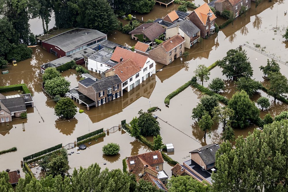 Luftaufnahme von Valkenburg am 16. Juli (Archivbild: Remko de Waal/ANP/AFP)