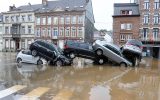 Hochwasserschäden in Verviers am 15.07. (Archivbild: François Walschaerts/AFP)