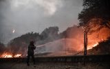 Waldbrände in Griechenland (Bild: Louisa Gouliamaki/AFP)