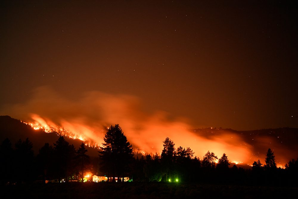 Waldbrände in Nordkalifornien (Bild: Patrick T. Fallon/AFP)