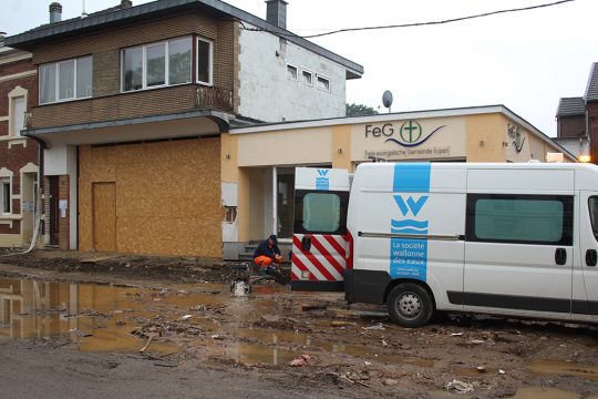 Wiederaufbau der Unterstadt (Bild: Andreas Lejeune/BRF)