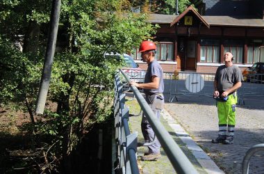 Brücke Bellmerin wird wieder instand gesetzt (Bild: Christoph Heeren/BRF)