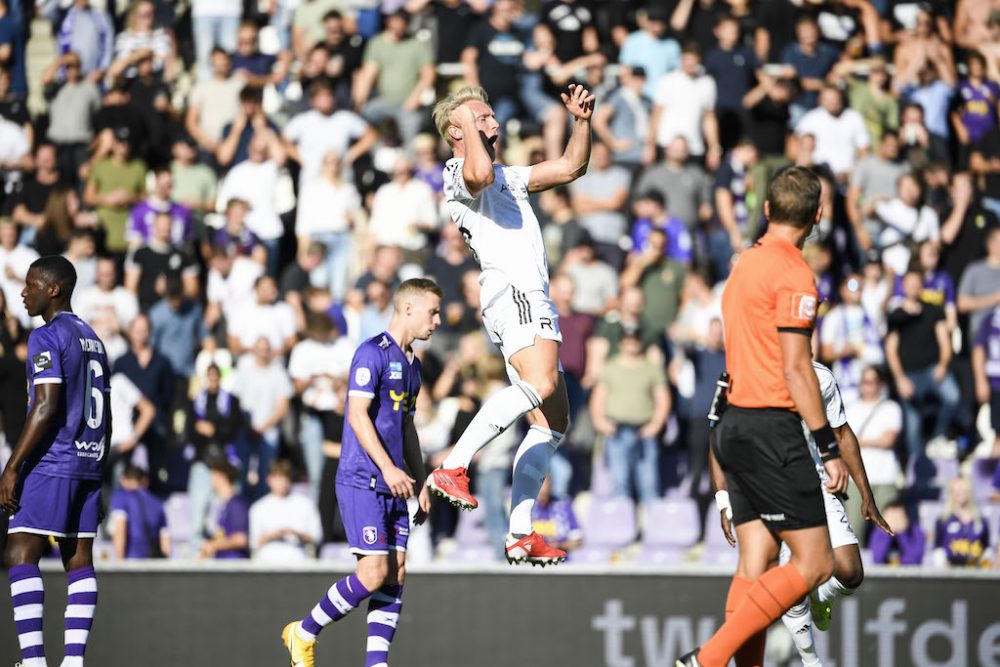 Andreas Beck erzielte das 1:0 für Eupen (Bild: Tom Goyvaerts/Belga)