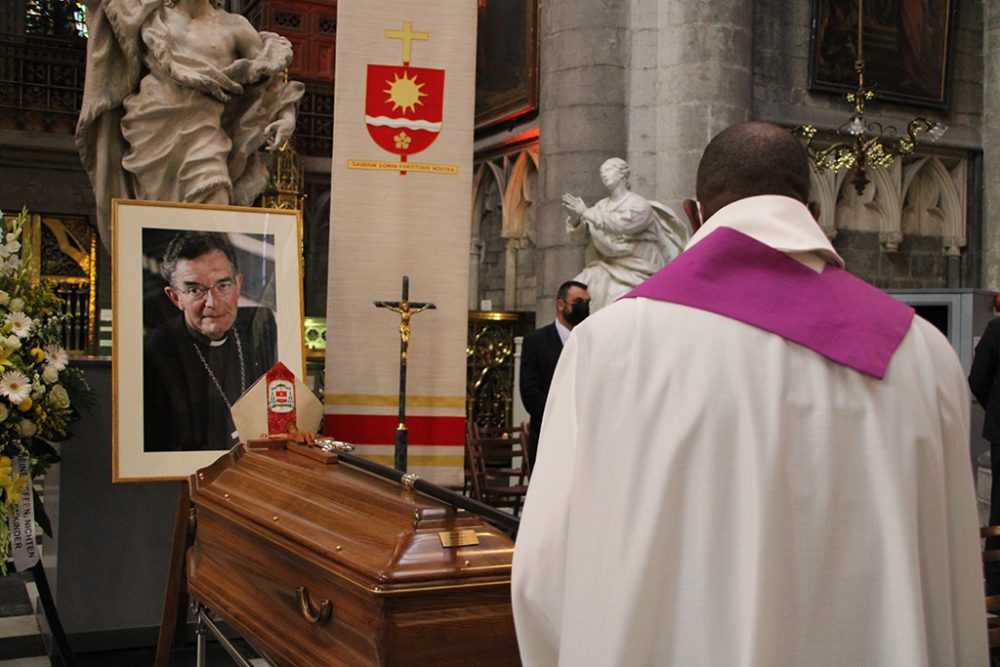 Beisetzung von Bischof Aloys Jousten in Lüttich (Bild: Michaela Brück/BRF)