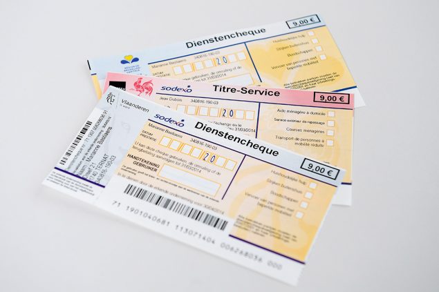 Dienstleistungsschecks (Illustrationsbild: Dirk Waem/Belga)
