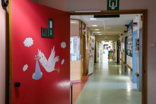 Entbindungsstation im St. Nikolaus-Hospital Eupen (Bild: Julien Claessen/BRF)