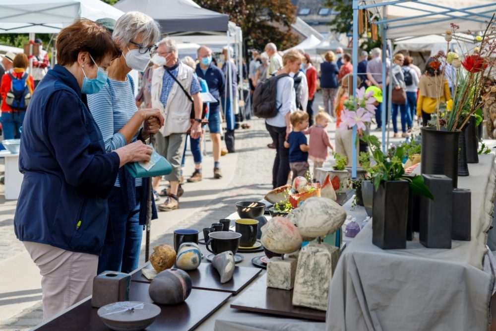 Euregio-Keramikmarkt 2021 (Bild: Olivier Krickel/BRF)