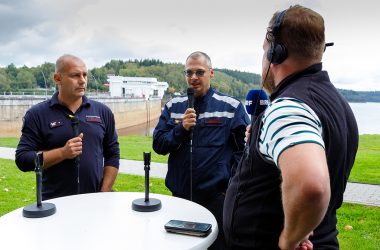 Sports4You: Philippe Braun und Francis Cloth von der Hilfeleistungszone der DG (Bild: Olivier Krickel/BRF)