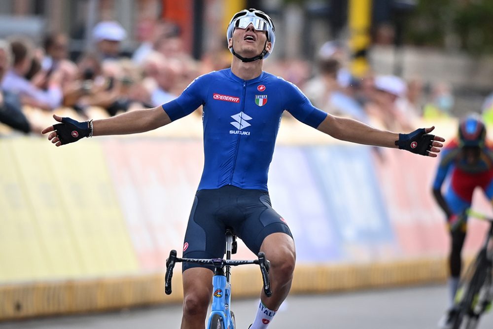 Radsport-WM: Filippo Baroncini gewinnt U-23-Rennen (Bild: David Stockman/Belga)