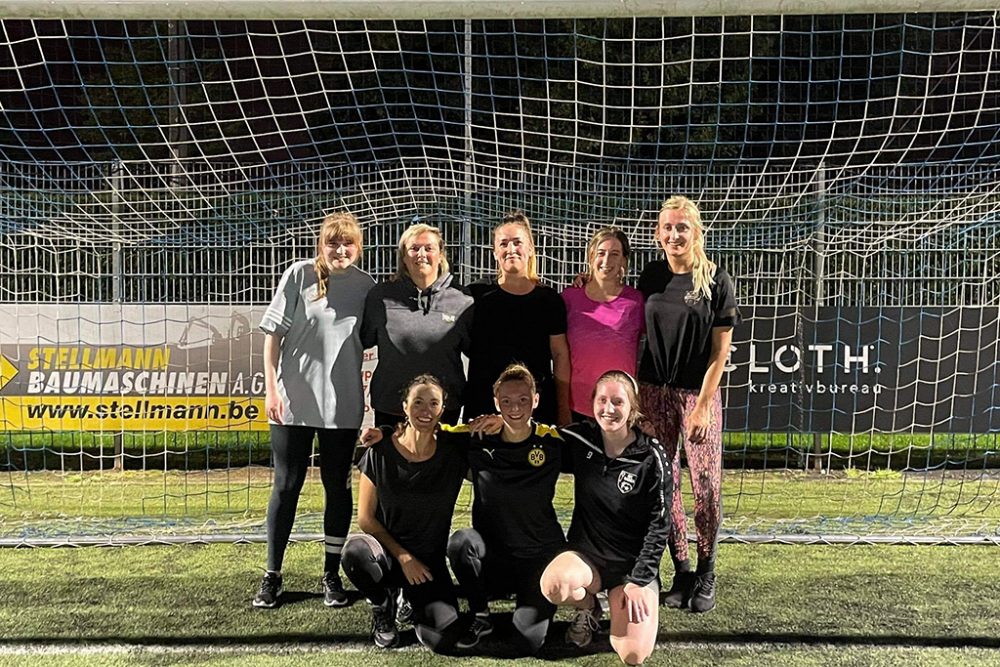 Die neue Frauenfußball-Amateurmannschaft in Eupen (Bild: privat)