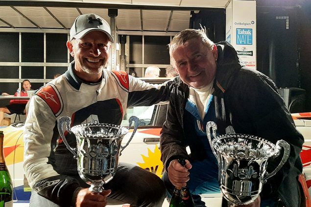 Horst Cohnen und Rainer Hermann gewinnen die Historik-Klasse der East Belgian Rallye (Bild: Katrin Margraff/BRF)