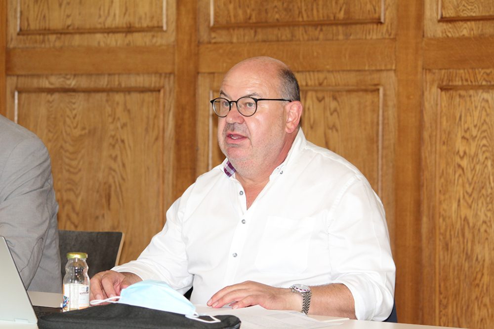 Eupens Bauschöffe Michael Scholl (Archivbild: Andreas Lejeune/BRF)