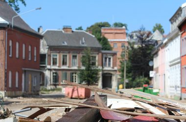 Eupener Unterstadt anderthalb Monate nach dem Hochwasser (Bild: Andreas Lejeune/BRF)