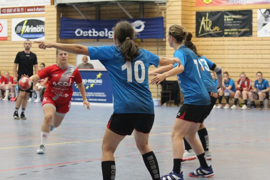 Handballderby der Damen: KTSV Eupen vs. HC Eynatten-Raeren (Bild: Christoph Heeren/BRF)