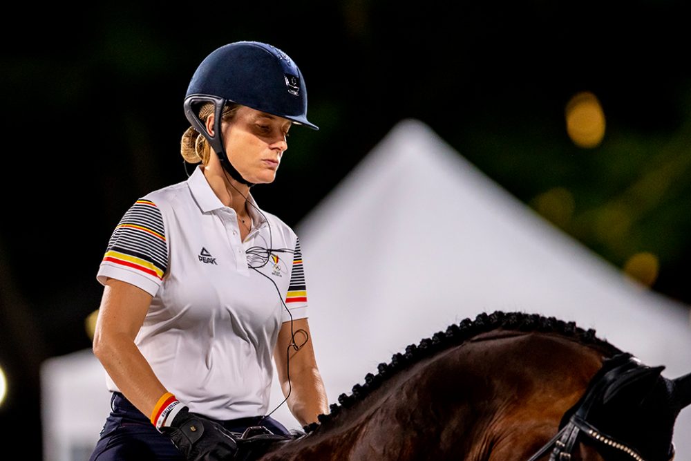 Lara de Liedekerke-Meier bei den Olympischen Spielen in Tokio (Bild: Dirk Caremans/Belga)